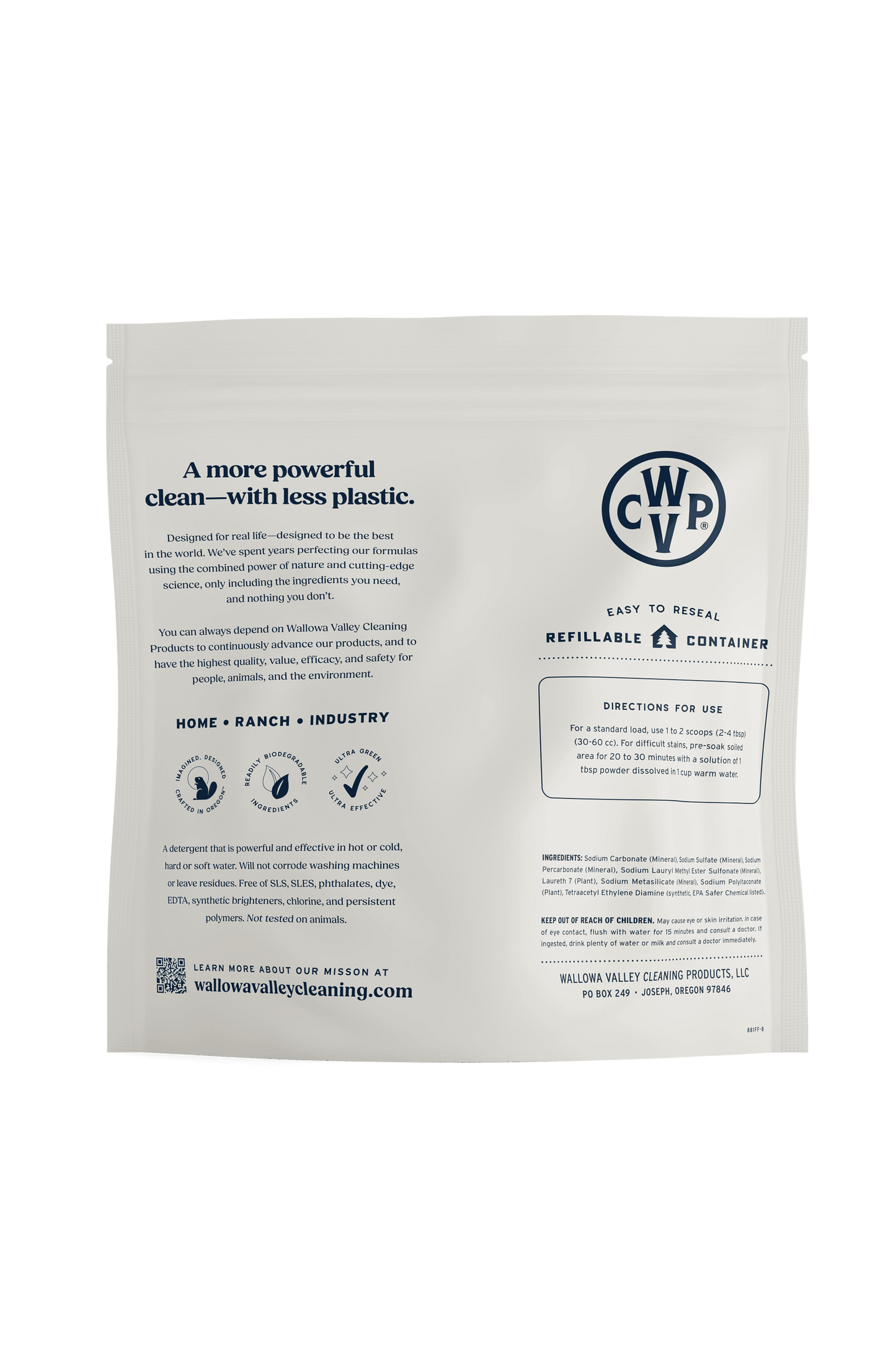 Wallowa Basics - Laundry Powder