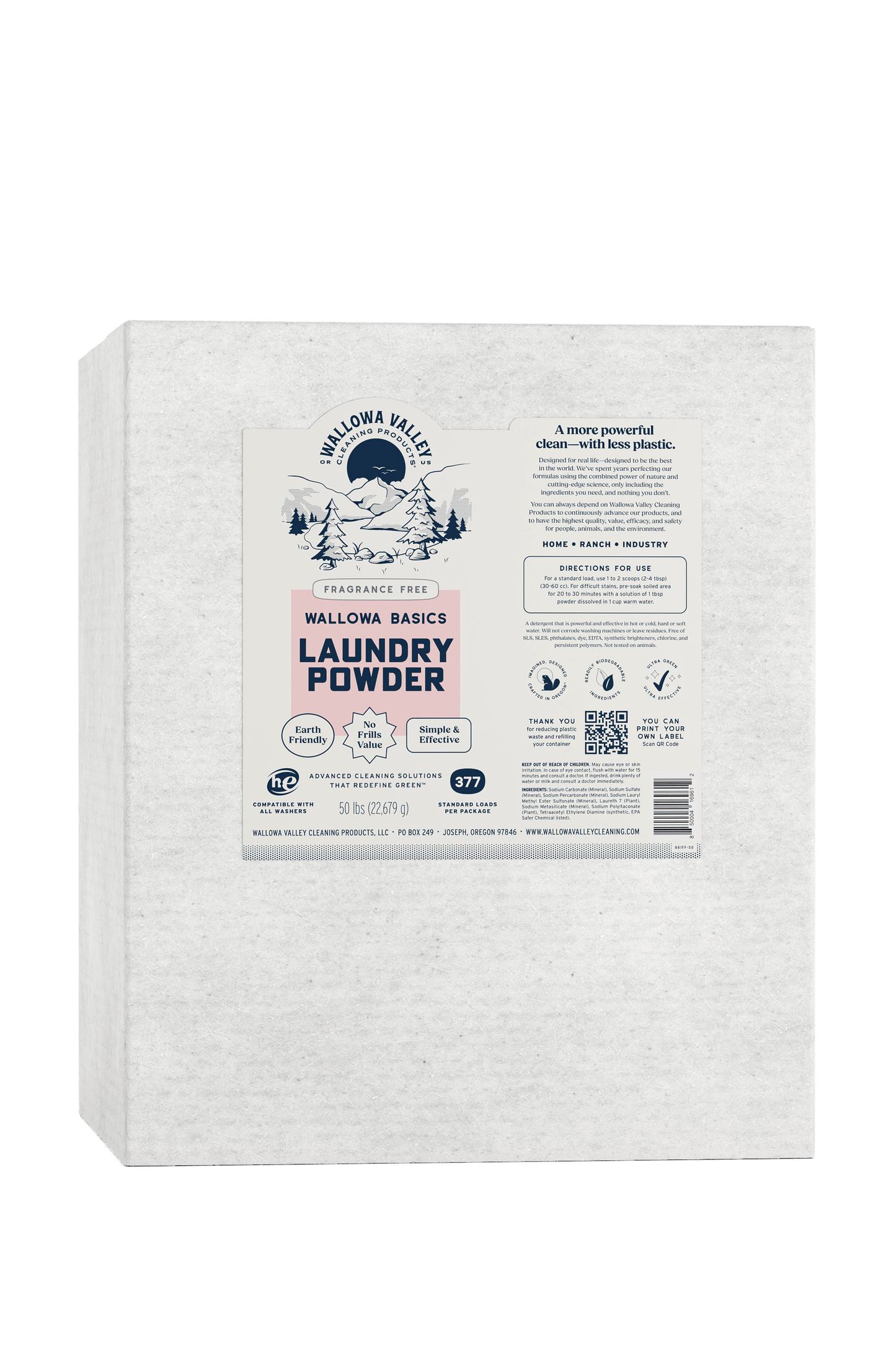 Wallowa Basics - Laundry Powder