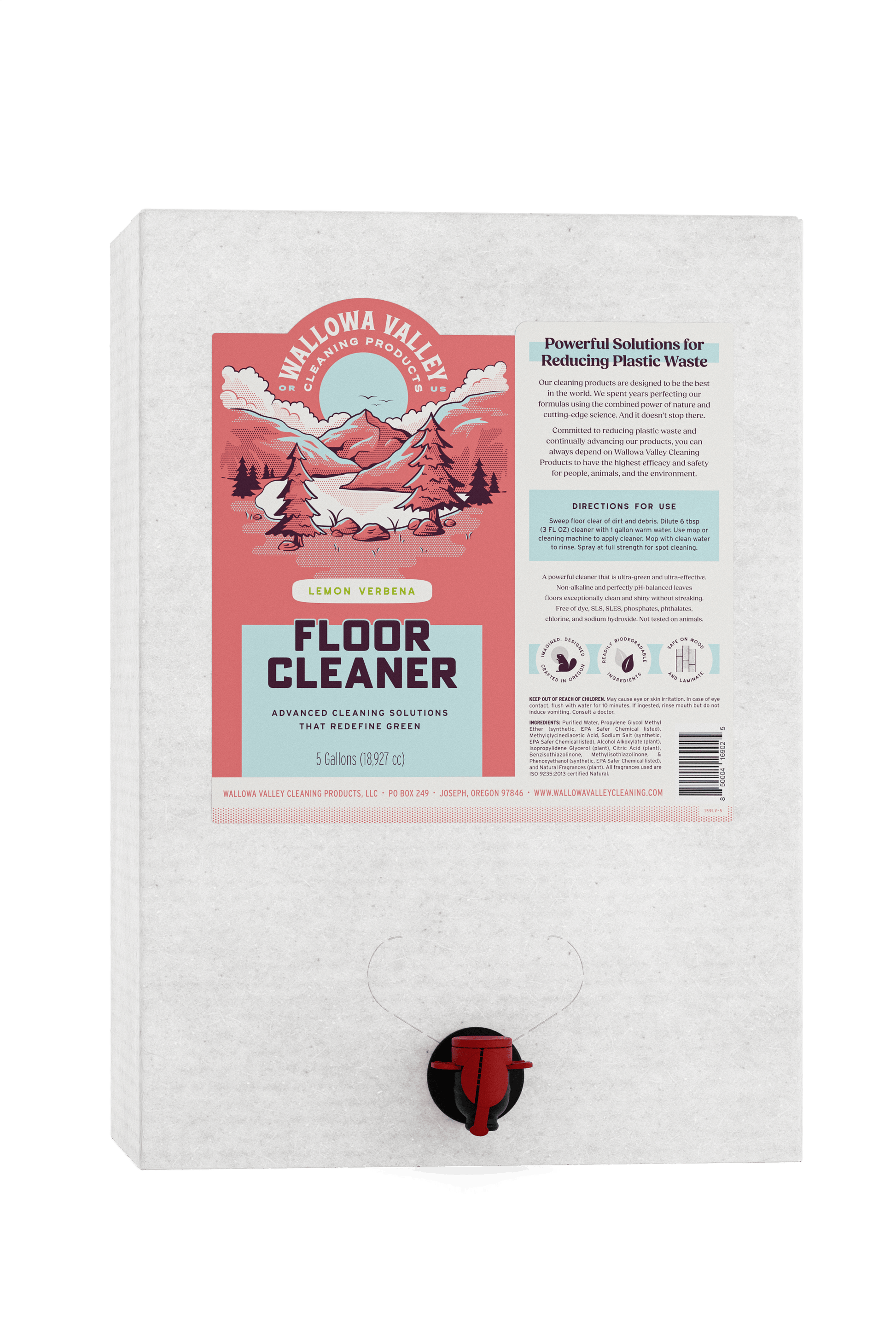 Floor Cleaner 32floz Bottle (Case of 12) / Lemon Verbena